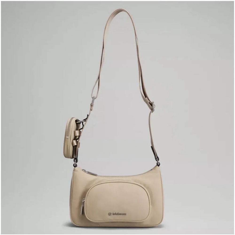 NWT Lululemon Crossbody with Nano Pouch in Trench